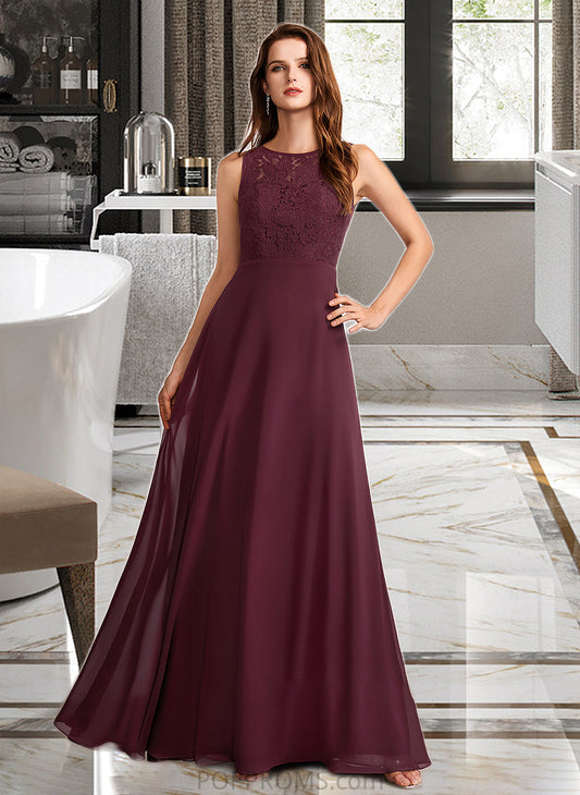 Justice A-Line Floor-Length Bridesmaid Dress PP6P0013118