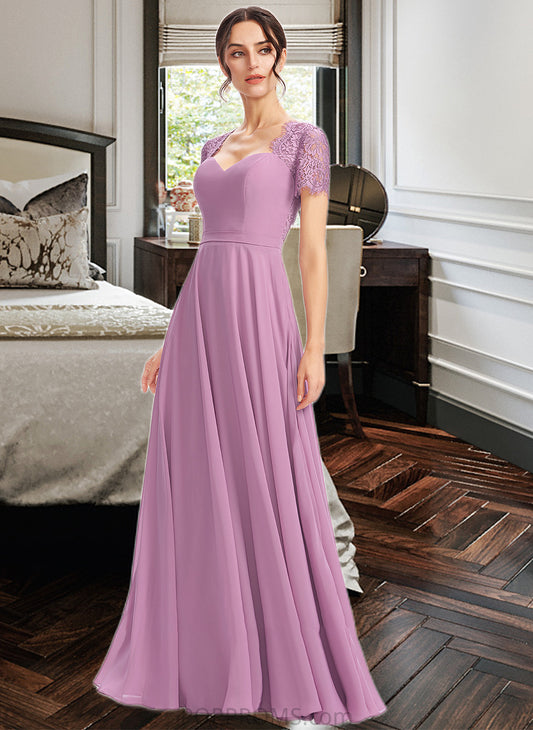 Julia A-Line Sweetheart Bridesmaid Dress With Lace PP6P0013299