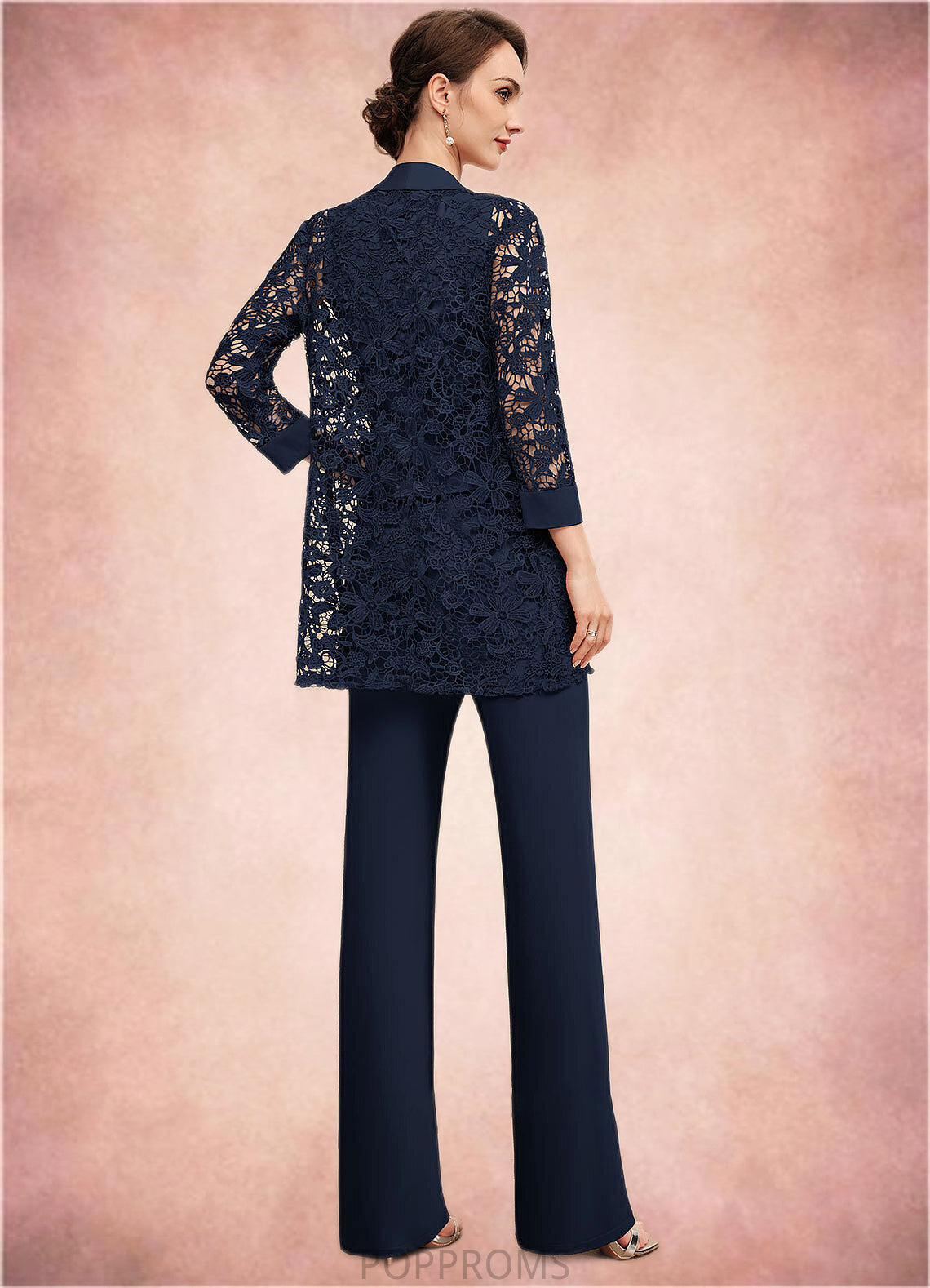 Willow Jumpsuit/Pantsuit Scoop Neck Floor-Length Jersey Mother of the Bride Dress PP6126P0014714