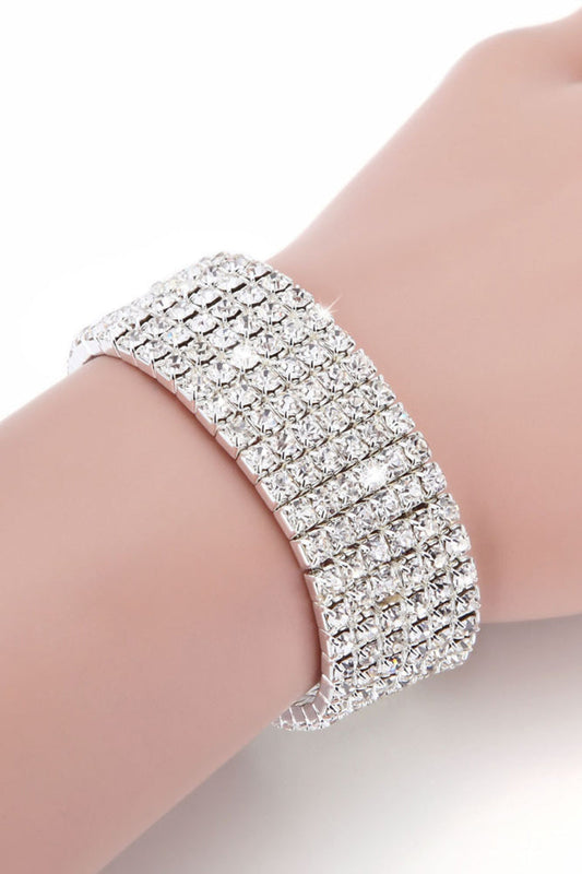 Luxurious Alloy/Crystal Ladies' Bracelets