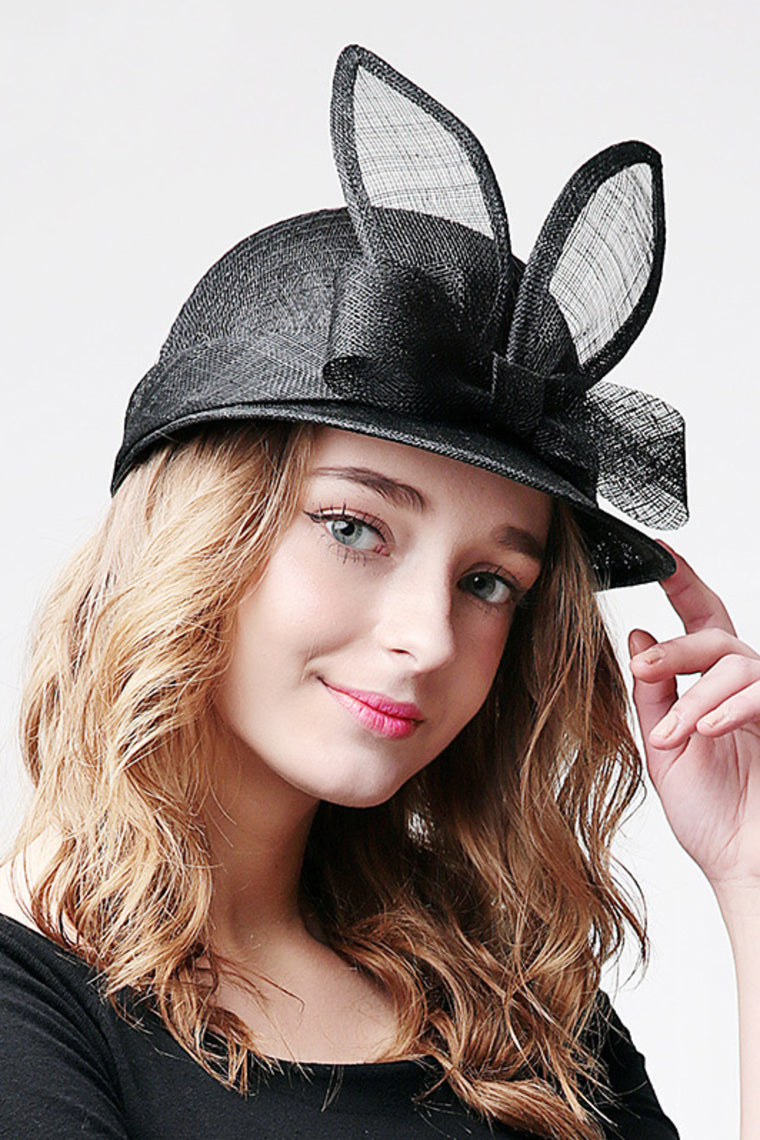 Ladies' Cute Cambric With Bowler /Cloche Hat