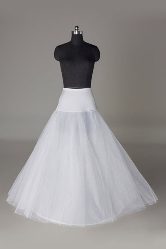 Women Tulle/Polyester Floor Length 2 Tiers Petticoats P010