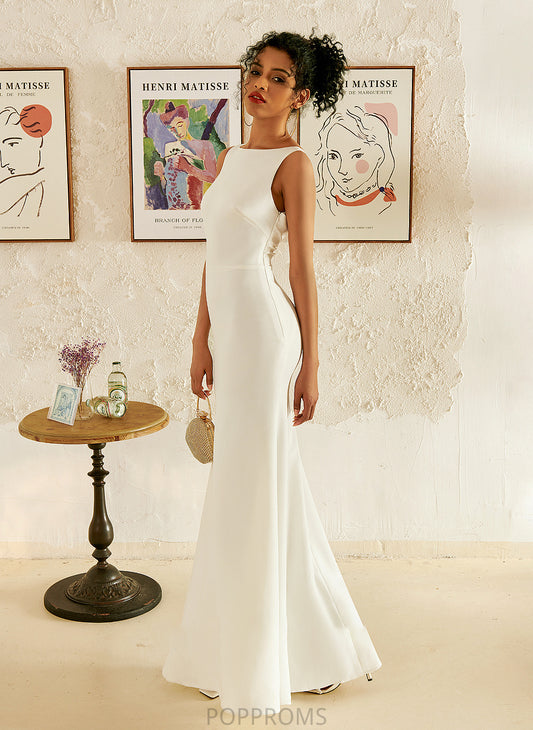 Trumpet/Mermaid Wedding Wedding Dresses Scoop Kaleigh Dress Floor-Length Neck