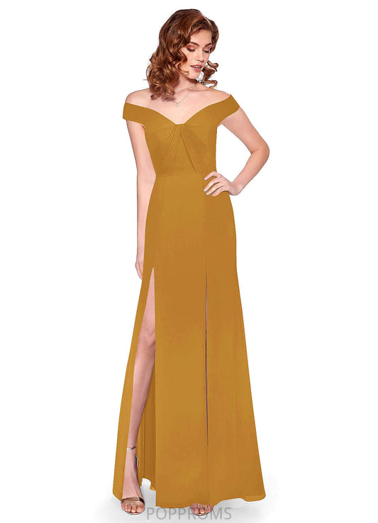 Trinity One Shoulder Sleeveless Floor Length Velvet Trumpet/Mermaid Natural Waist Bridesmaid Dresses