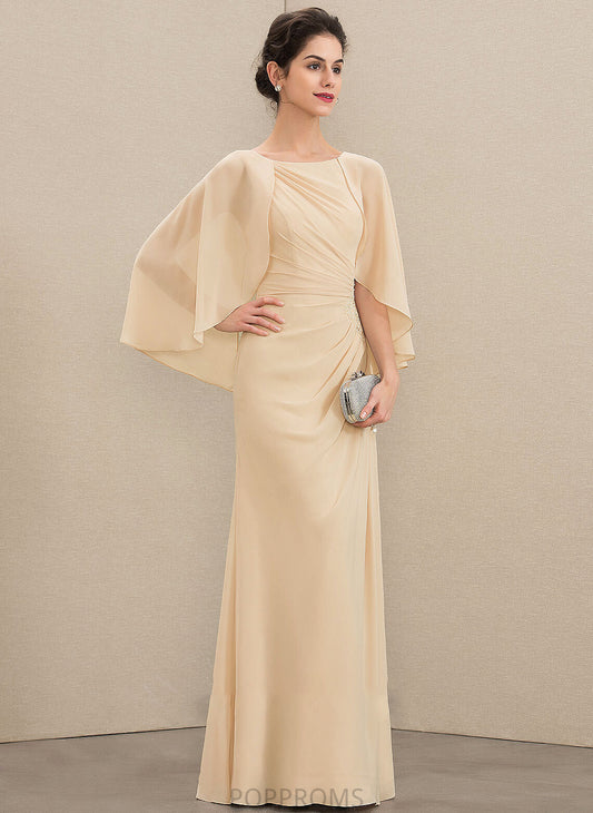 Mother of the Bride Dresses Neck Bride Scoop Sue Sequins of A-Line With Chiffon Beading the Floor-Length Ruffle Dress Mother