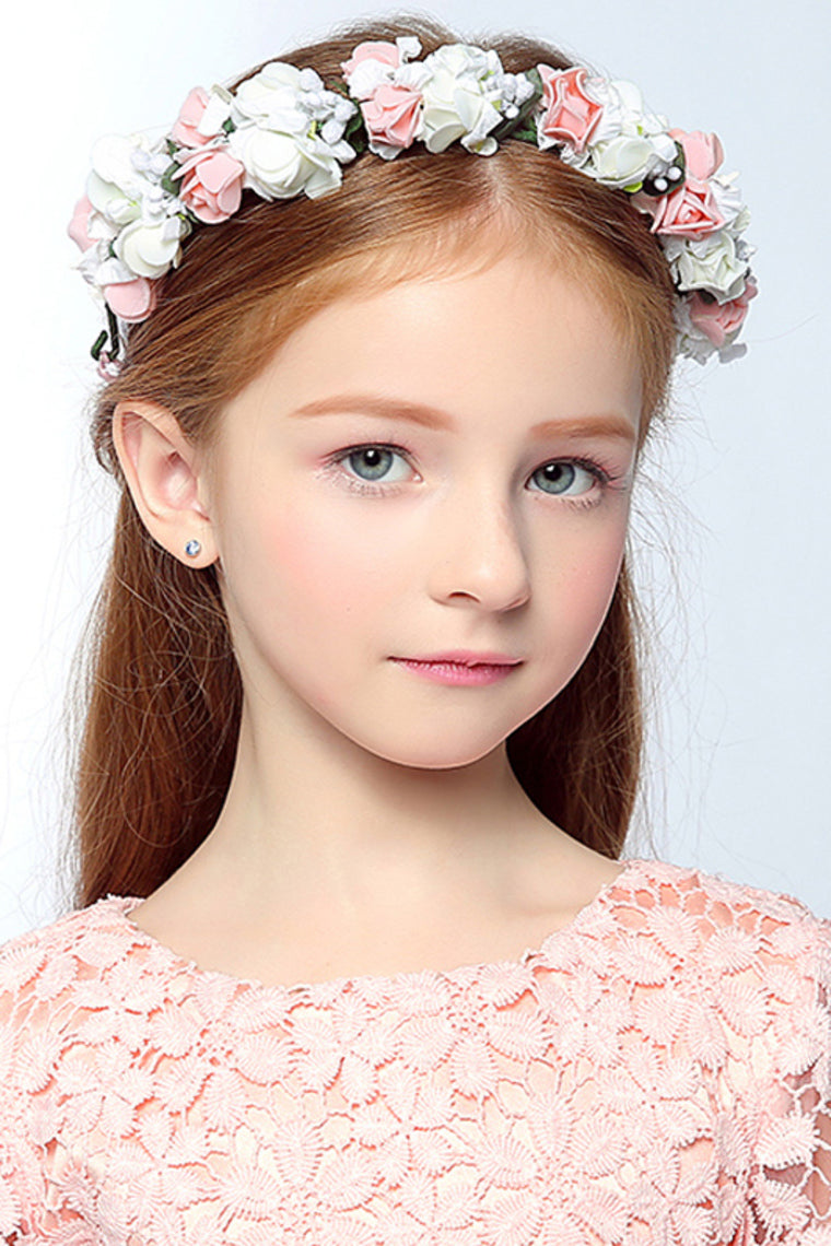 Sweet Flower Girl'S Headpiece - Wedding/Special Occasion Wreaths / Flowers