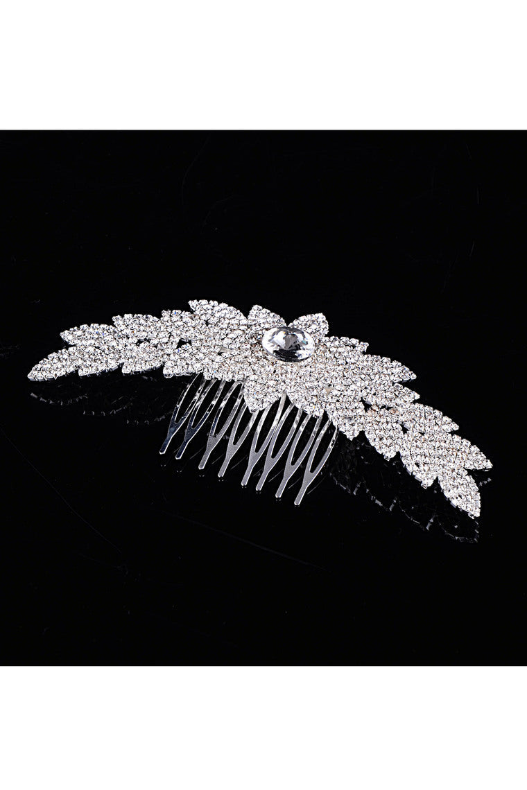 Gorgeous Hair Hoop Alloy With Rhinestones Wedding Bridal Tiara