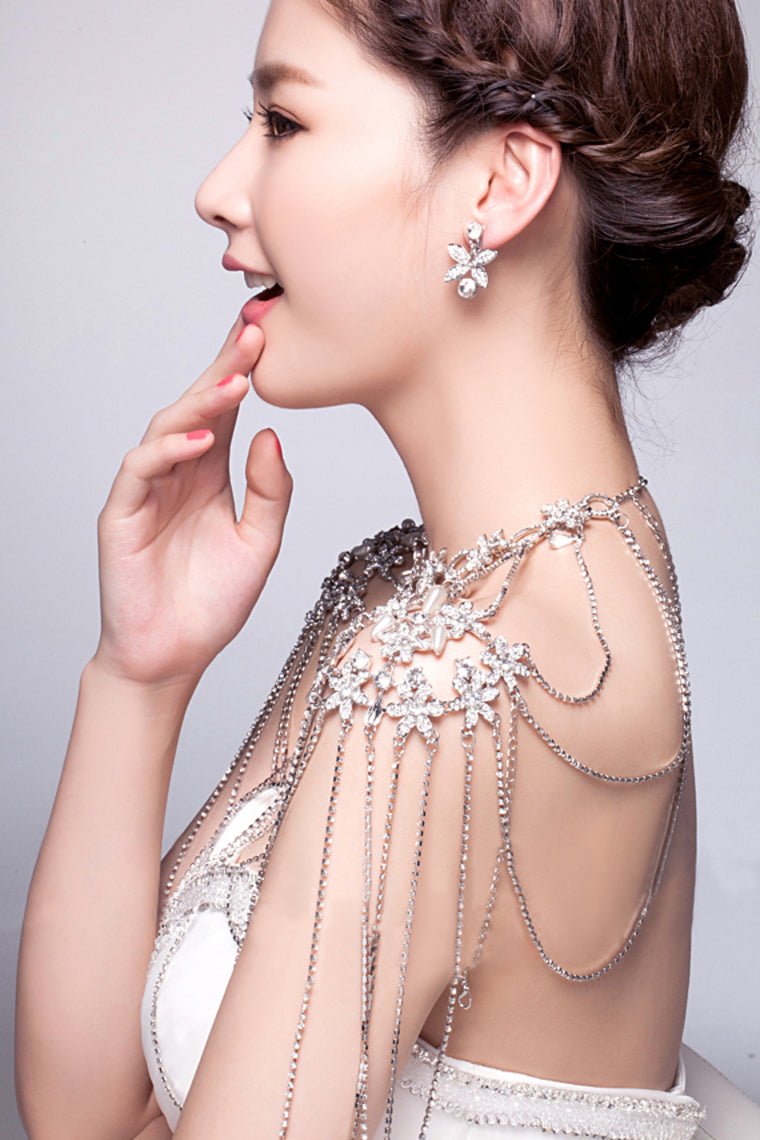 Attractive Shoulder Chain With Beading