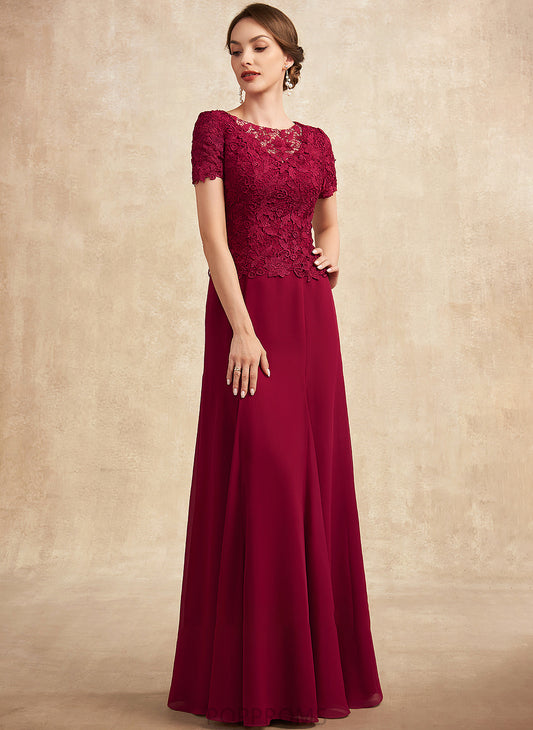 of Dress Lace Mother of the Bride Dresses Scoop Scarlet Floor-Length Trumpet/Mermaid the Mother Bride Neck Chiffon