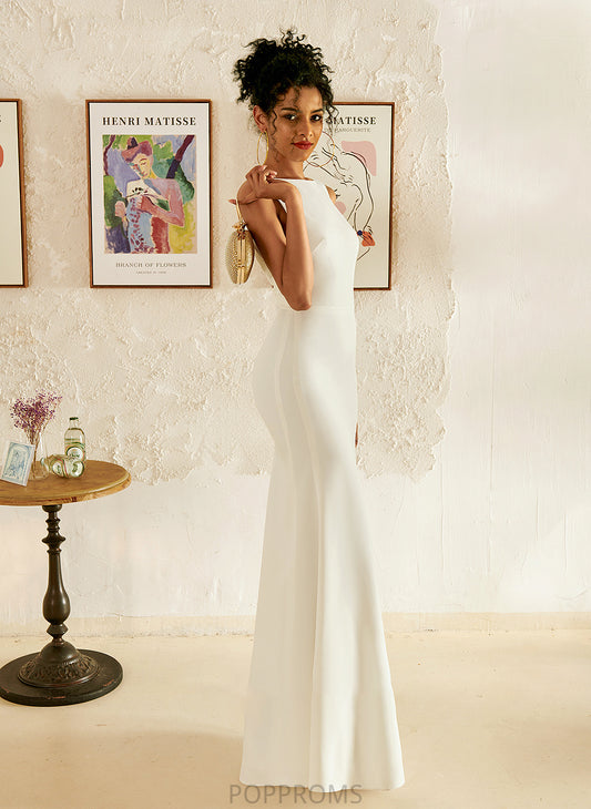 Trumpet/Mermaid Wedding Wedding Dresses Scoop Kaleigh Dress Floor-Length Neck