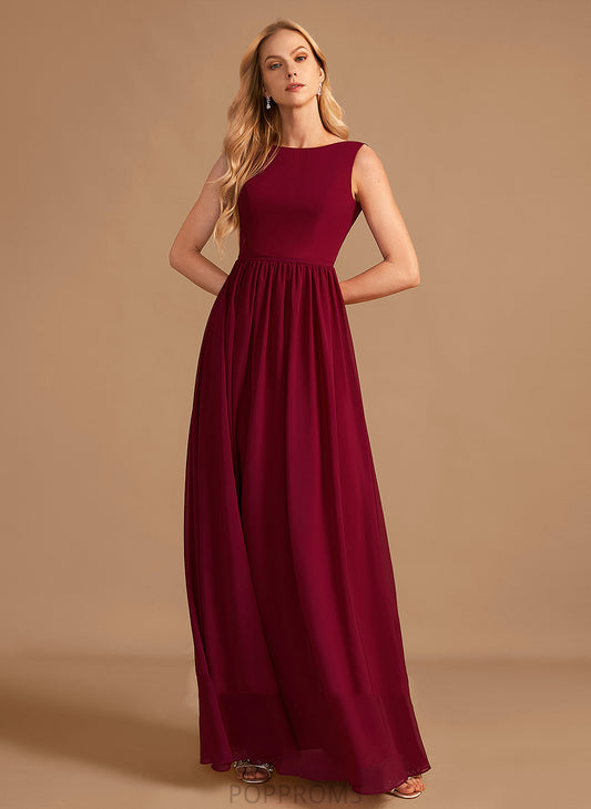 Neckline Embellishment Length Floor-Length A-Line HighNeck Fabric Silhouette Bow(s) Marcie V-Neck Floor Length Bridesmaid Dresses