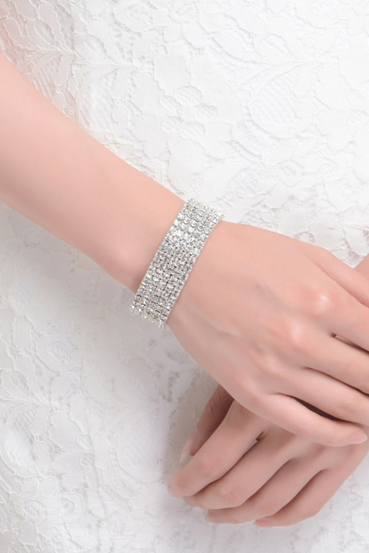 Luxurious Alloy/Crystal Ladies' Bracelets