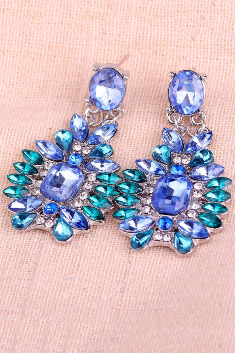 Hot Earrings With Rhinestone