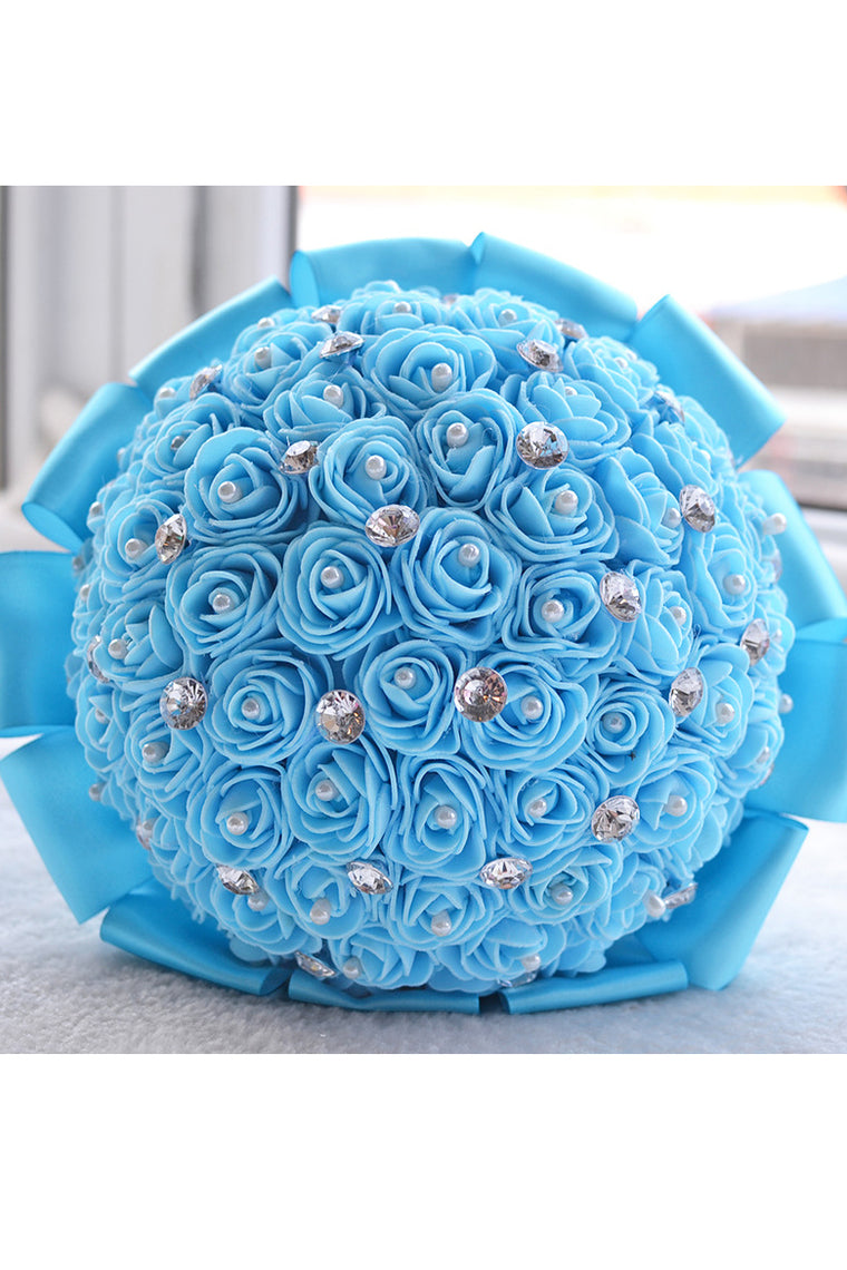 Eye-Catching PE/Rhinestone Bridal Bouquets