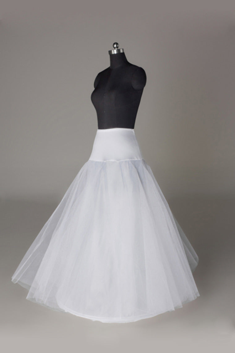 Women Tulle/Polyester Floor Length 2 Tiers Petticoats P010