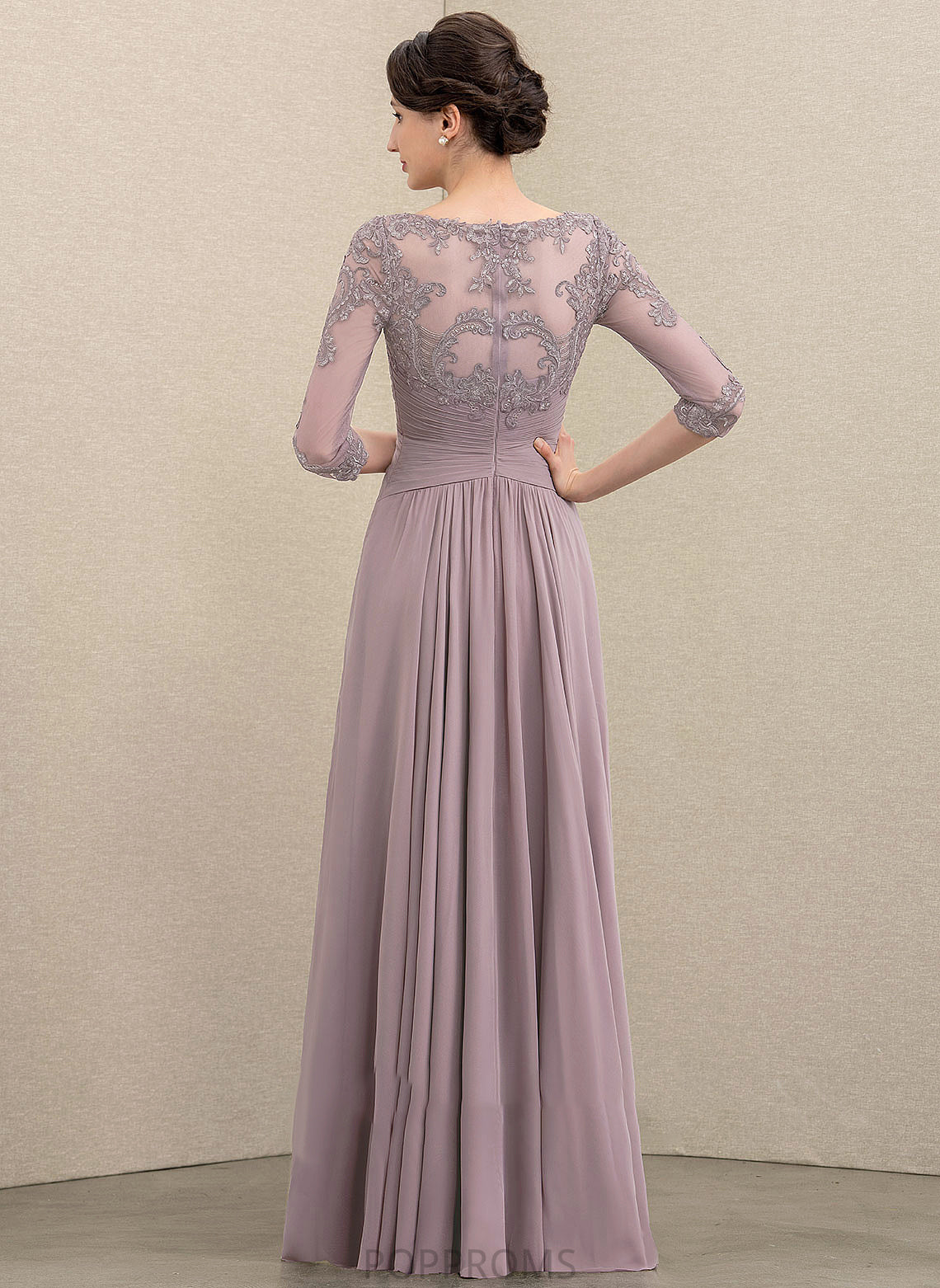 Chiffon Mother the Dress Lace of V-neck With Maud Asymmetrical A-Line Bride Mother of the Bride Dresses Sequins