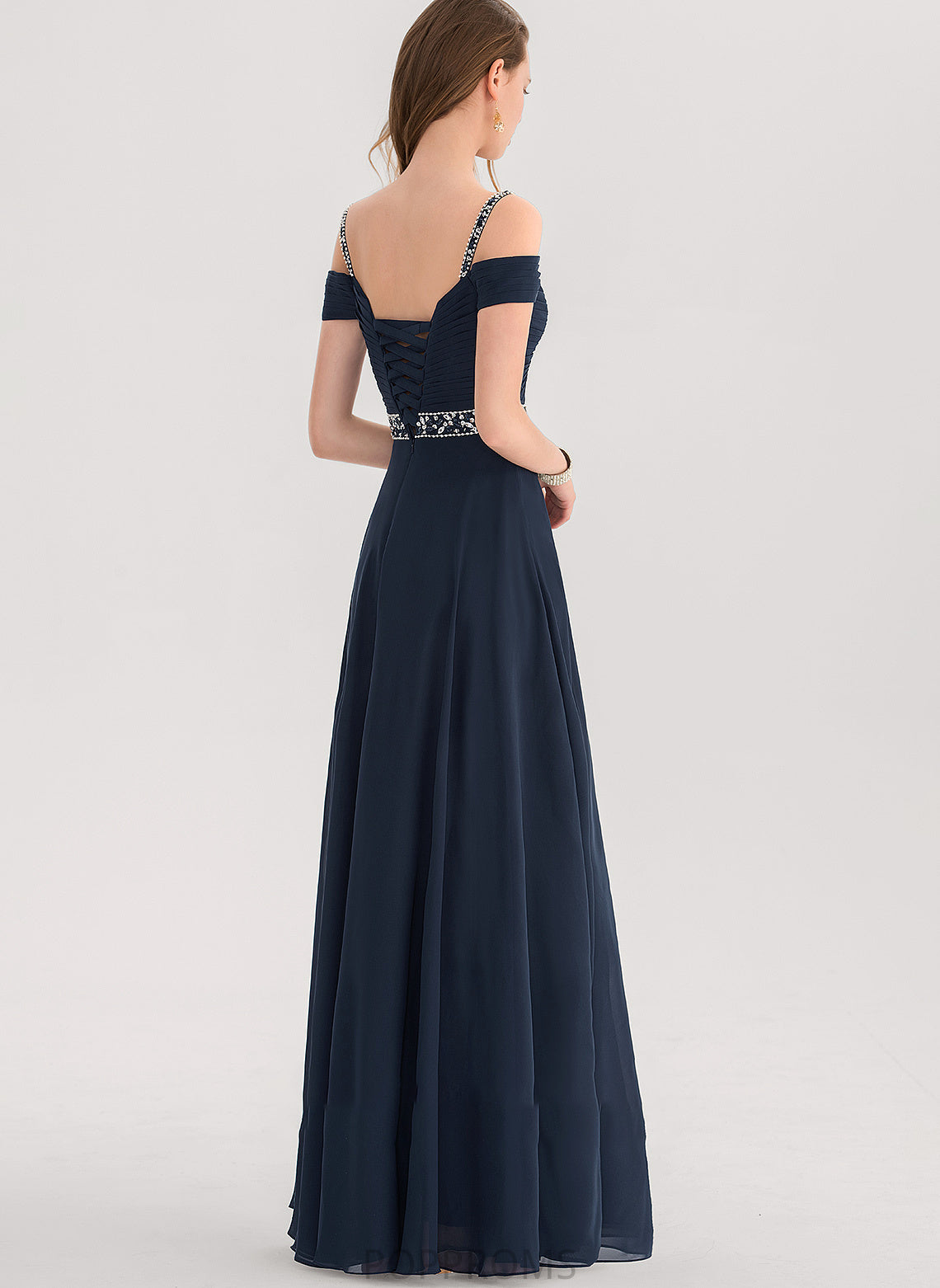 Prom Dresses A-Line With Floor-Length Raegan Sweetheart Chiffon Beading Sequins