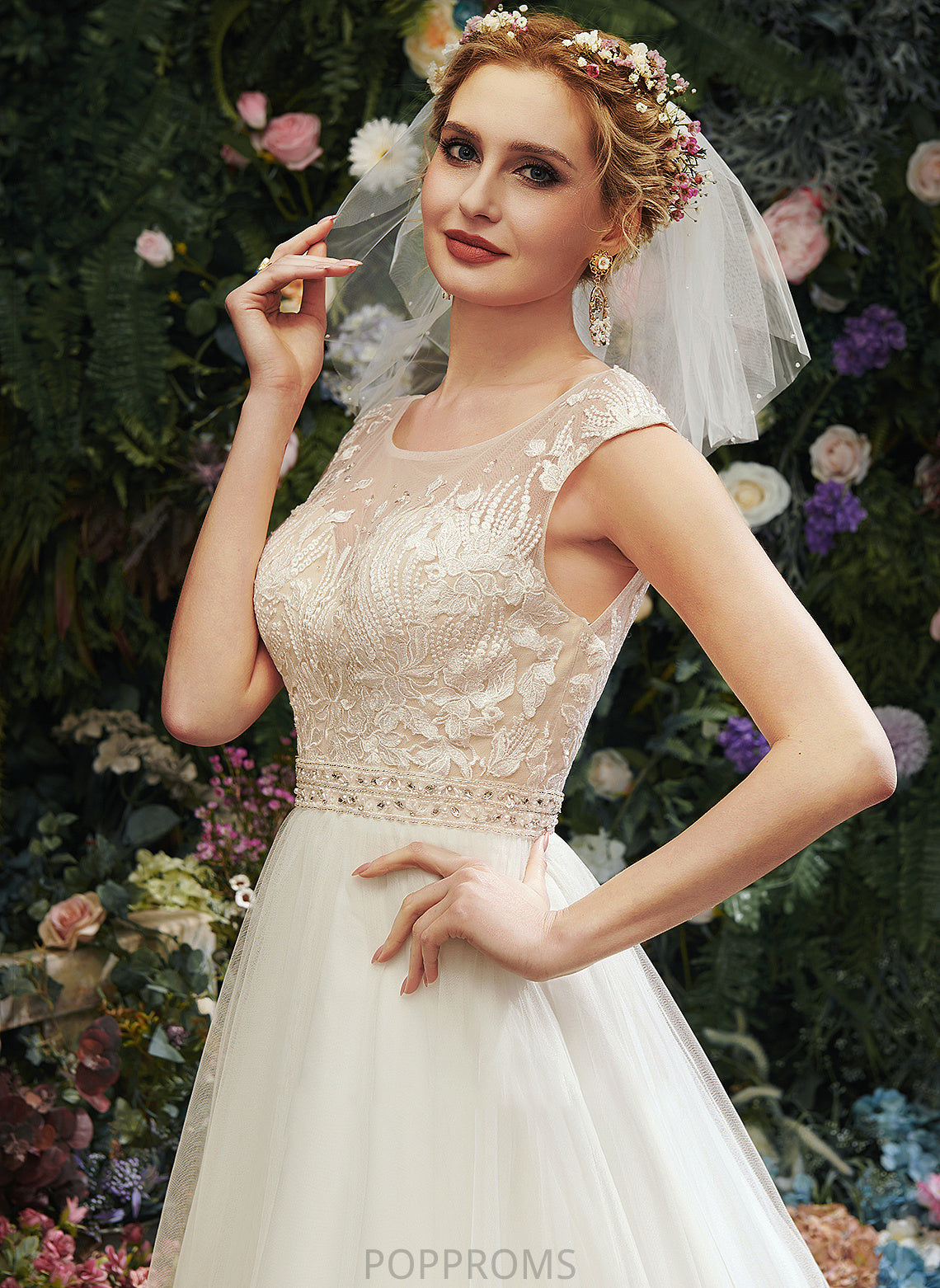 Wedding Illusion A-Line Train Wedding Dresses Court With Dress Beading Sequins Lace Sydney