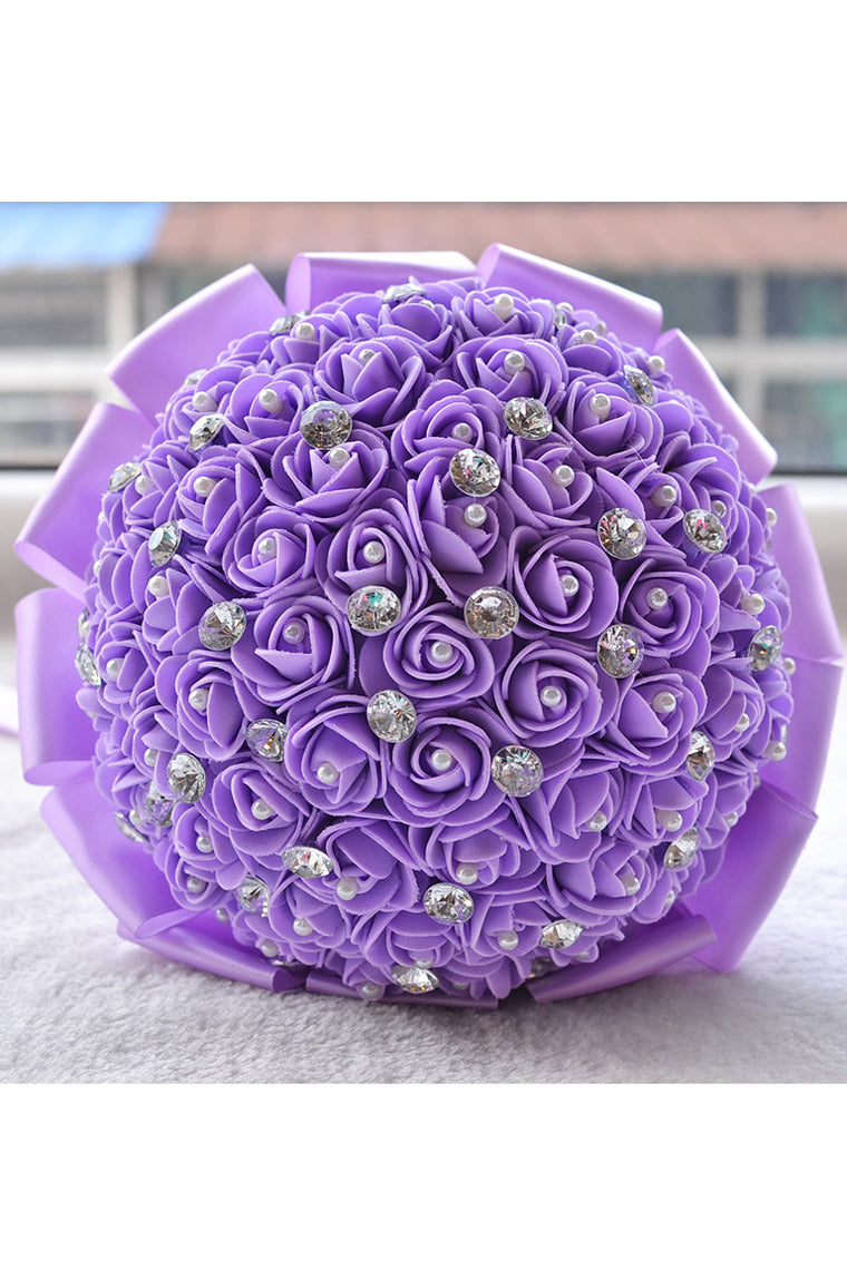 Eye-Catching PE/Rhinestone Bridal Bouquets