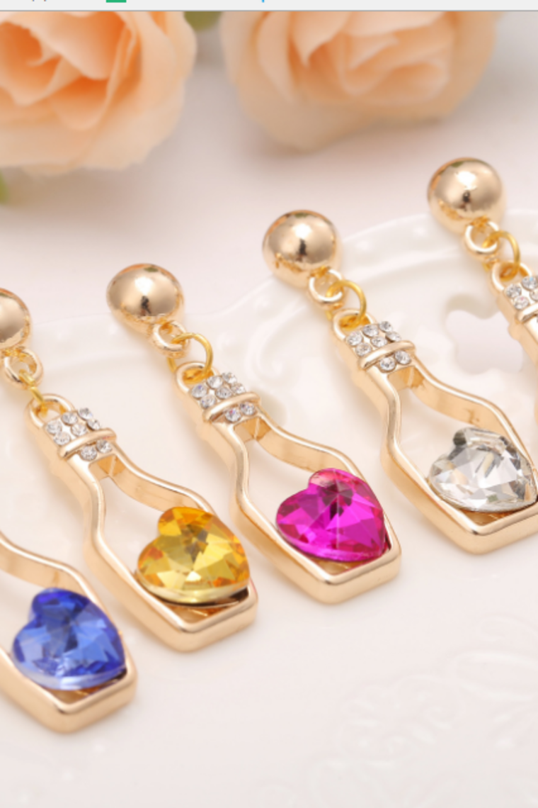 Beautiful Crystal Ladies' Earrings