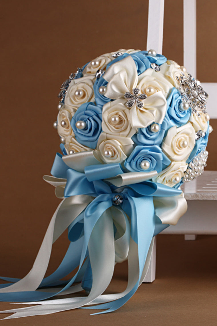 Rhinestone Crystal RosesWedding Bouquet (30*17cm)