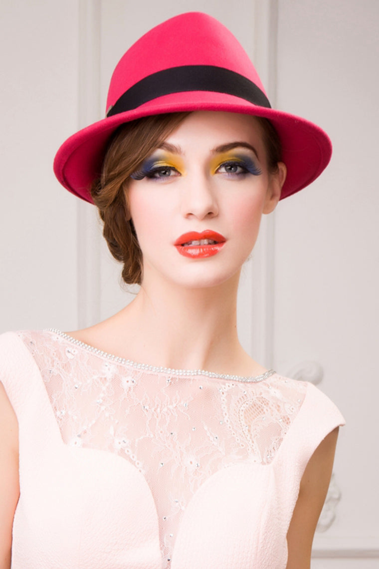 Ladies' Fashion Autumn/Winter Wool With Bowler /Cloche Hat