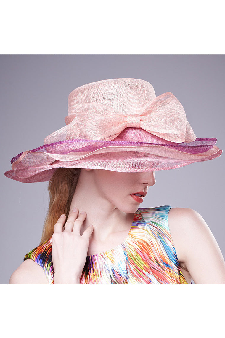 Ladies' Beautiful Spring/Summer Cambric With Bowler /Cloche Hat