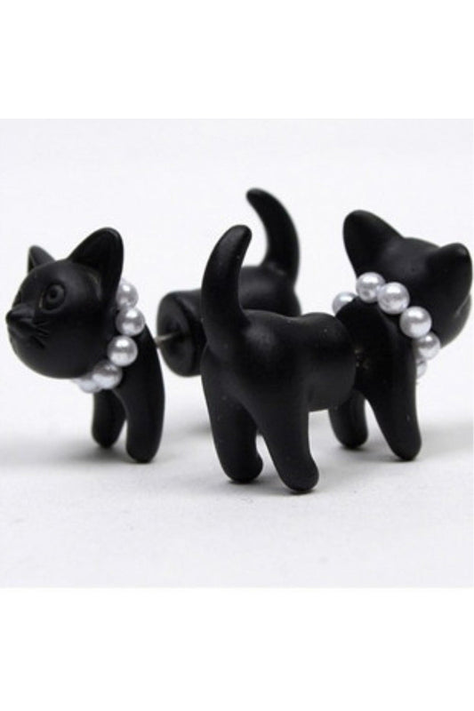 Lovely Cat Earring Hot (One Piece)