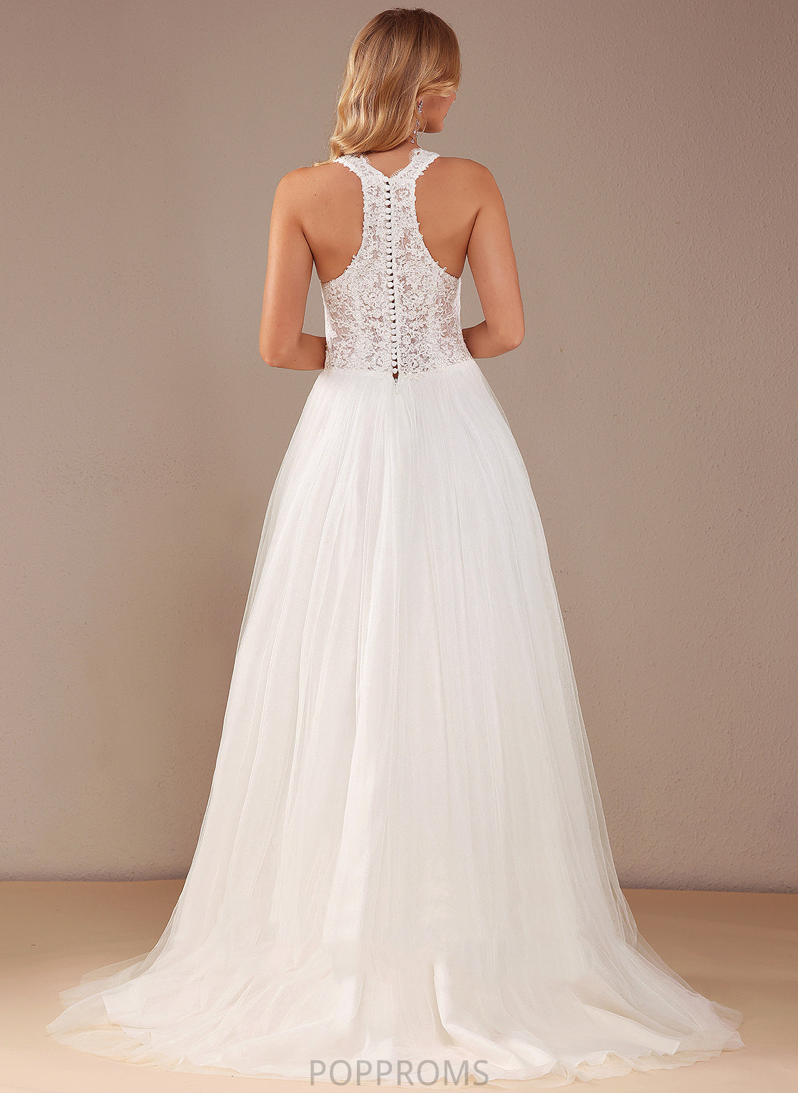 With Sequins Train Nyasia Court Lace Ball-Gown/Princess Wedding Dresses Wedding Dress V-neck Lace Tulle