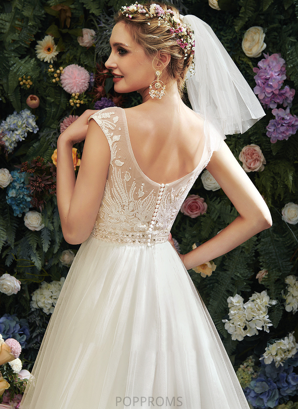 Wedding Illusion A-Line Train Wedding Dresses Court With Dress Beading Sequins Lace Sydney