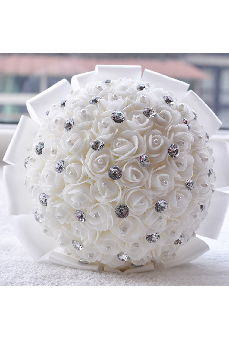 Eye-Catching PE/Rhinestone Bridal Bouquets