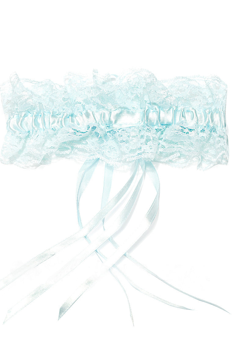 Attractive Lace With Charm Wedding Garters