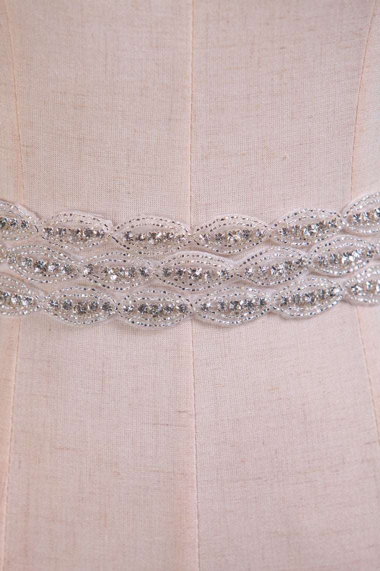 Beautiful Satin Wedding/Evening Ribbon With Beading