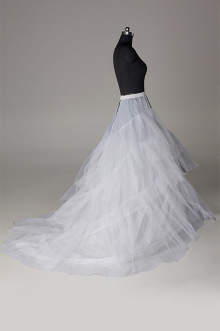 Women Tulle/Polyester Sweep Train Length 3 Tiers Petticoats P027