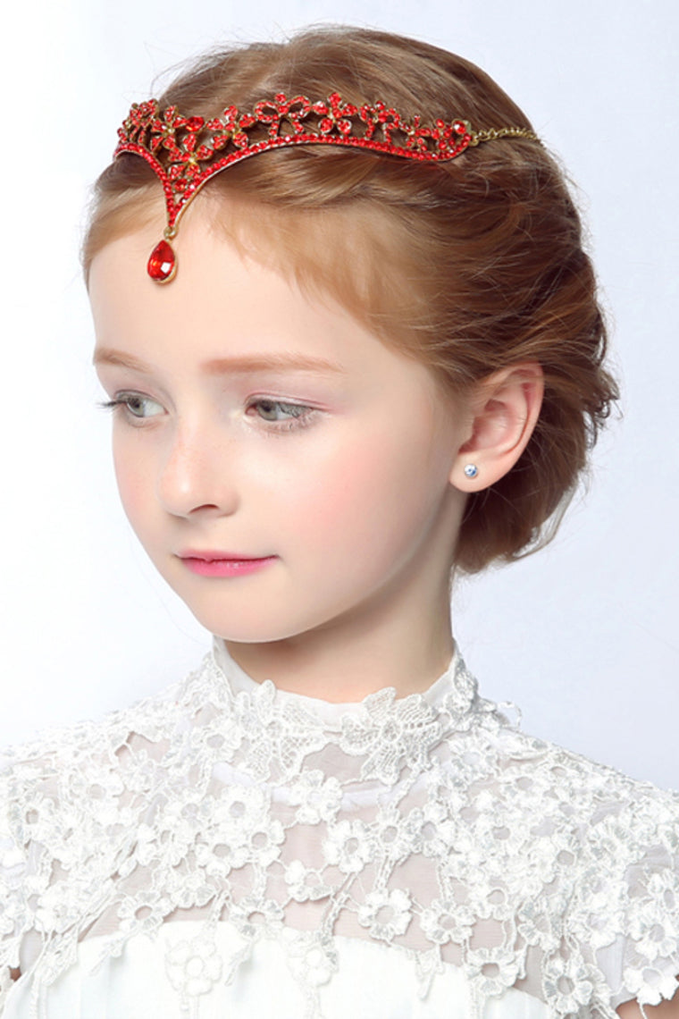 Flower Girl'S Headpiece - Wedding / Special Occasion / Outdoor Headbands Red