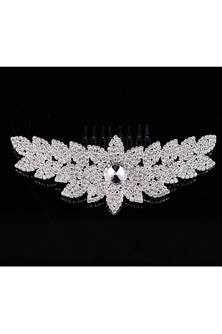 Gorgeous Hair Hoop Alloy With Rhinestones Wedding Bridal Tiara