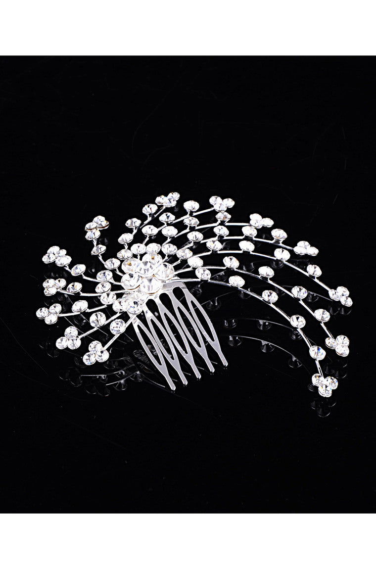 Gorgeous Hair Hoop Alloy With Rhinestones Wedding Bridal Tiara