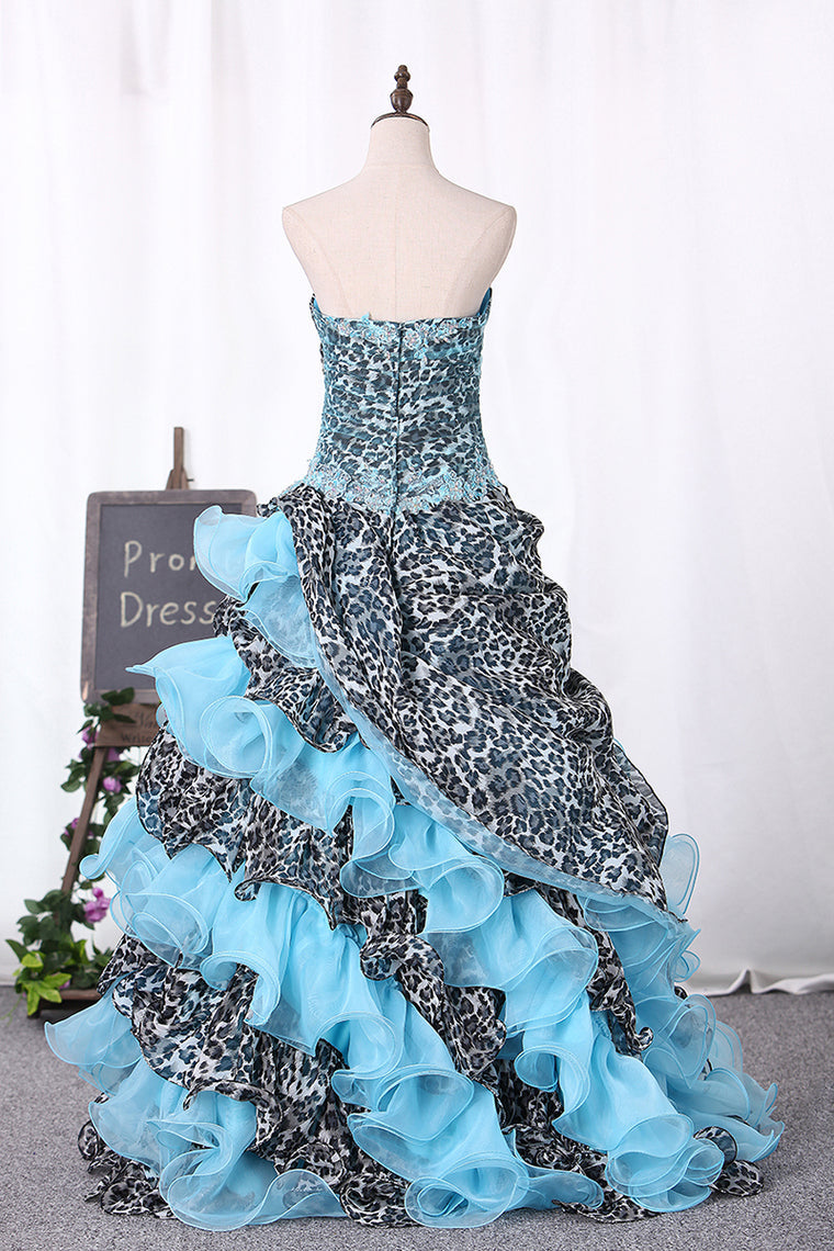 2024 Quinceanera Dresses Ball Gown Sweetheart Floor Length With Ruffle And Jacket