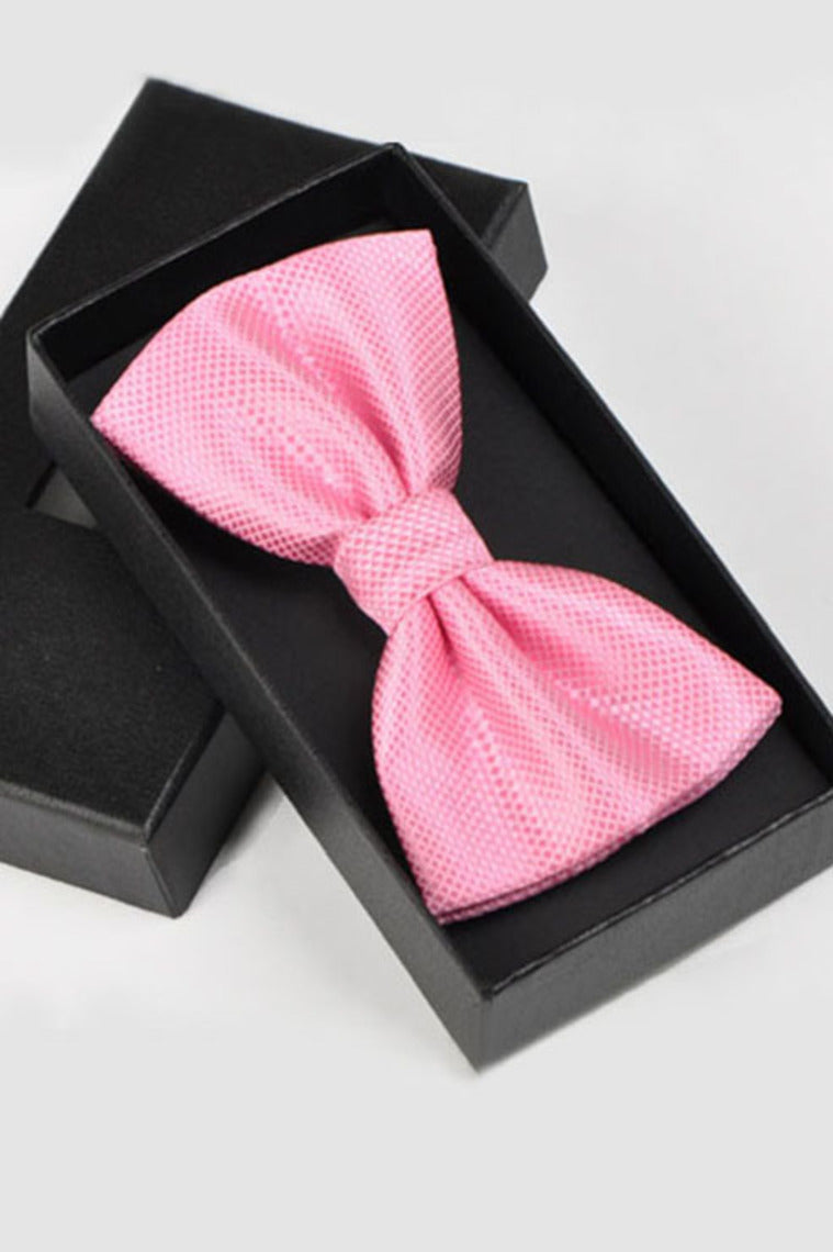 Fashion Polyester Bow Tie Pink