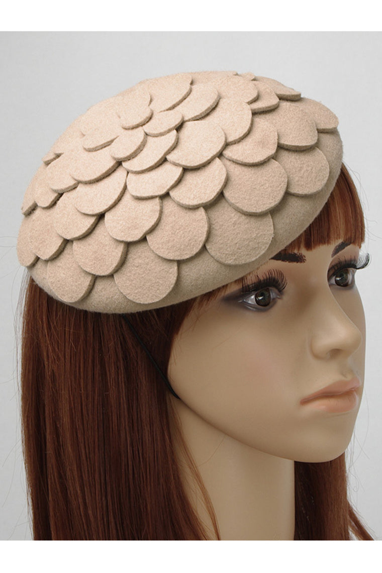 Ladies' Elegant Wool With Fascinators