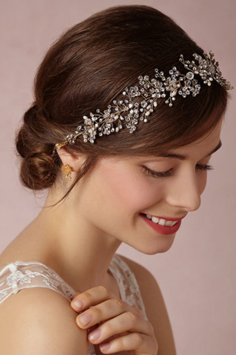 Classic Alloy/Rhinestones Ladies' Hair Jewelry #XT-3140