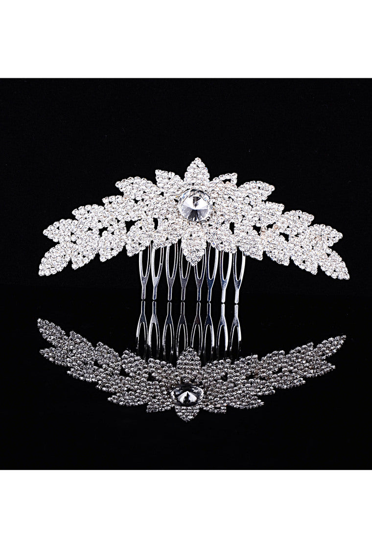 Gorgeous Hair Hoop Alloy With Rhinestones Wedding Bridal Tiara