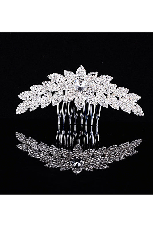 Gorgeous Hair Hoop Alloy With Rhinestones Wedding Bridal Tiara