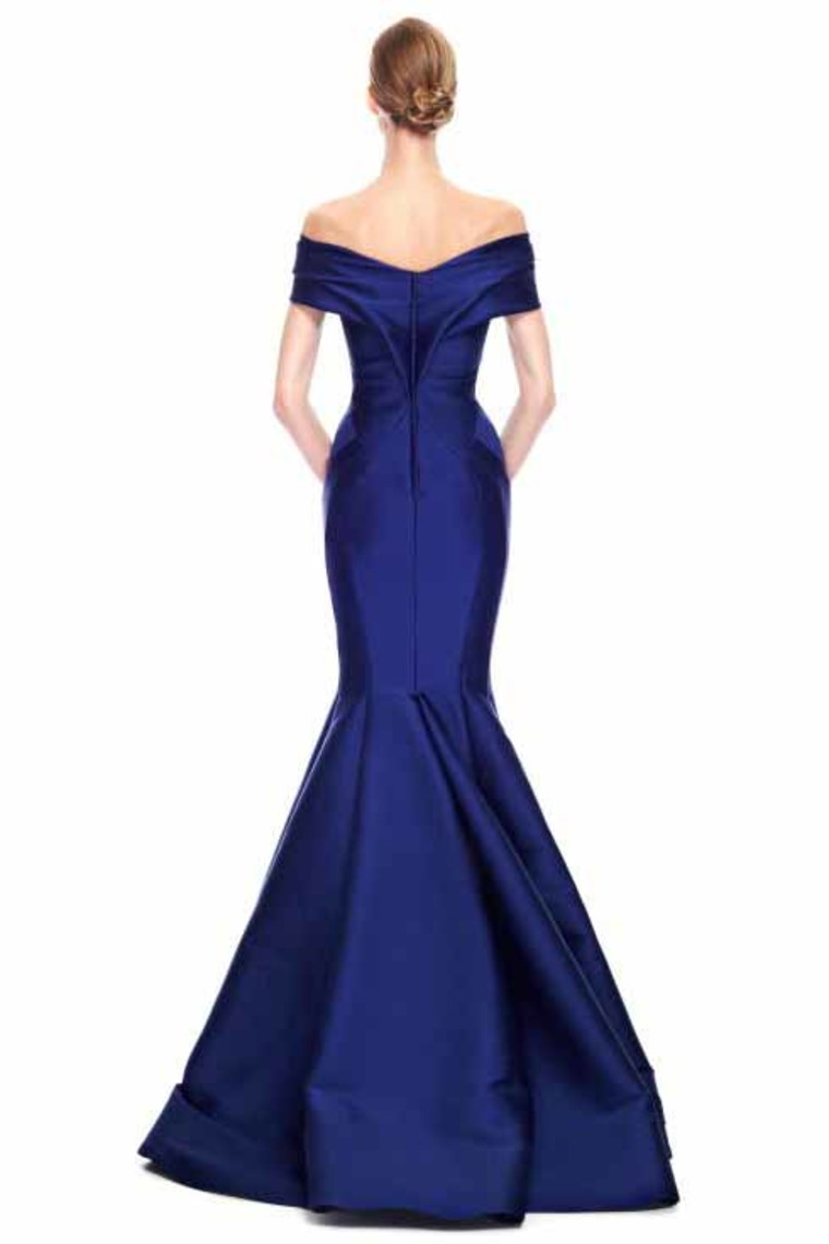 2024 Satin Off The Shoulder Evening Dresses Mermaid Satin Sweep Train