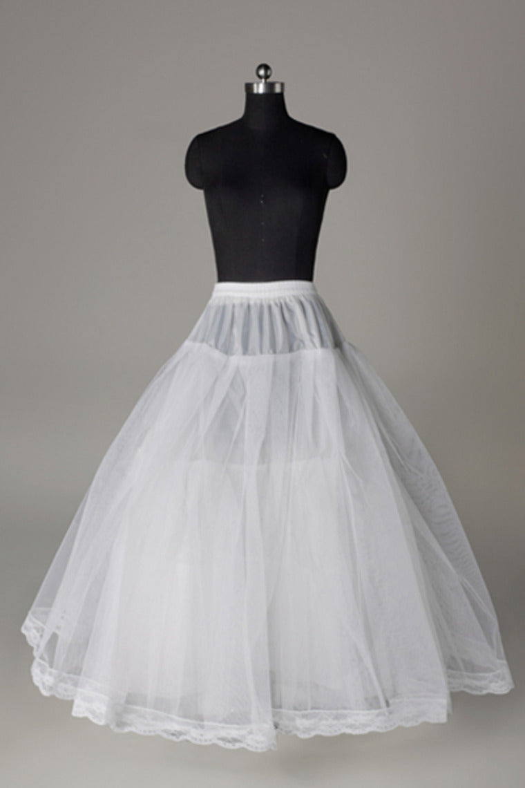 Women Tulle/Polyester Floor Length 3 Tiers Petticoats P024