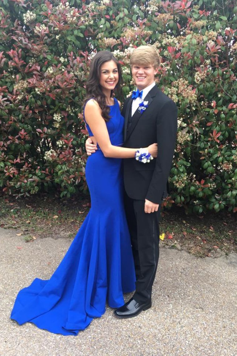 Simple Spaghetti Straps Long Open Back Royal Blue Prom Dresses For Teens