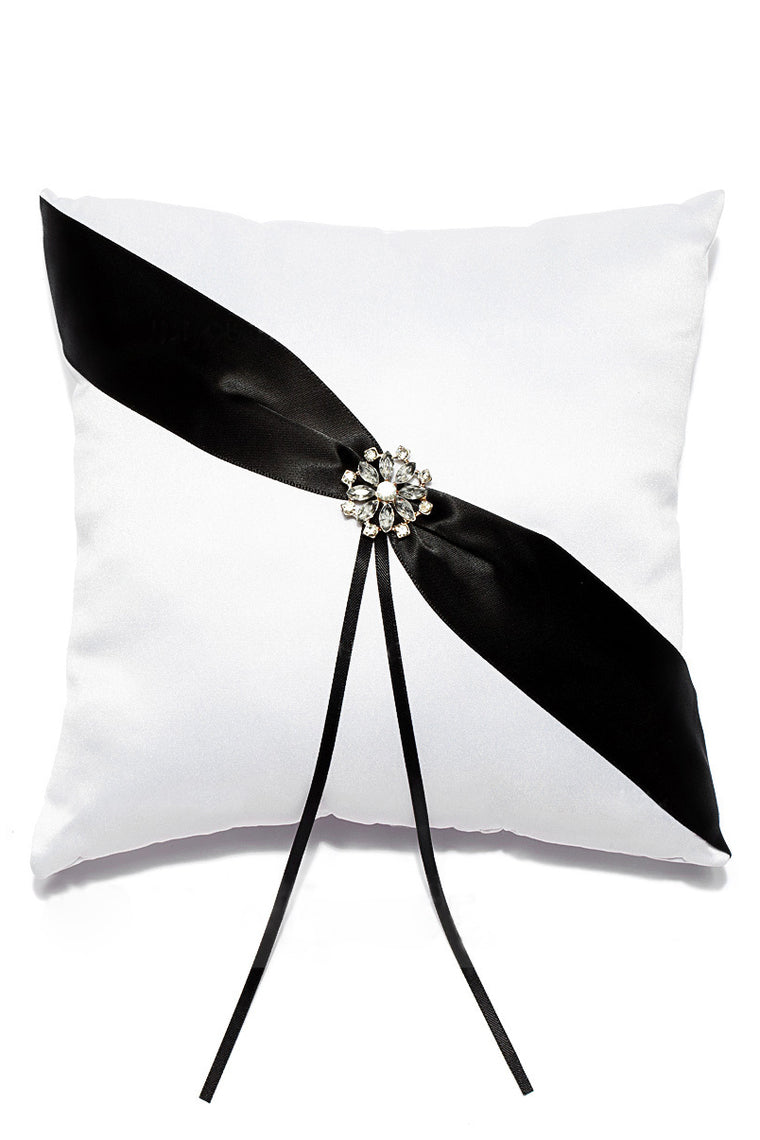 Shimmering Twilight Ring Pillow