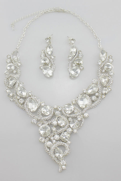 Gorgeous Alloy Ladies' Jewelry Sets #TL080