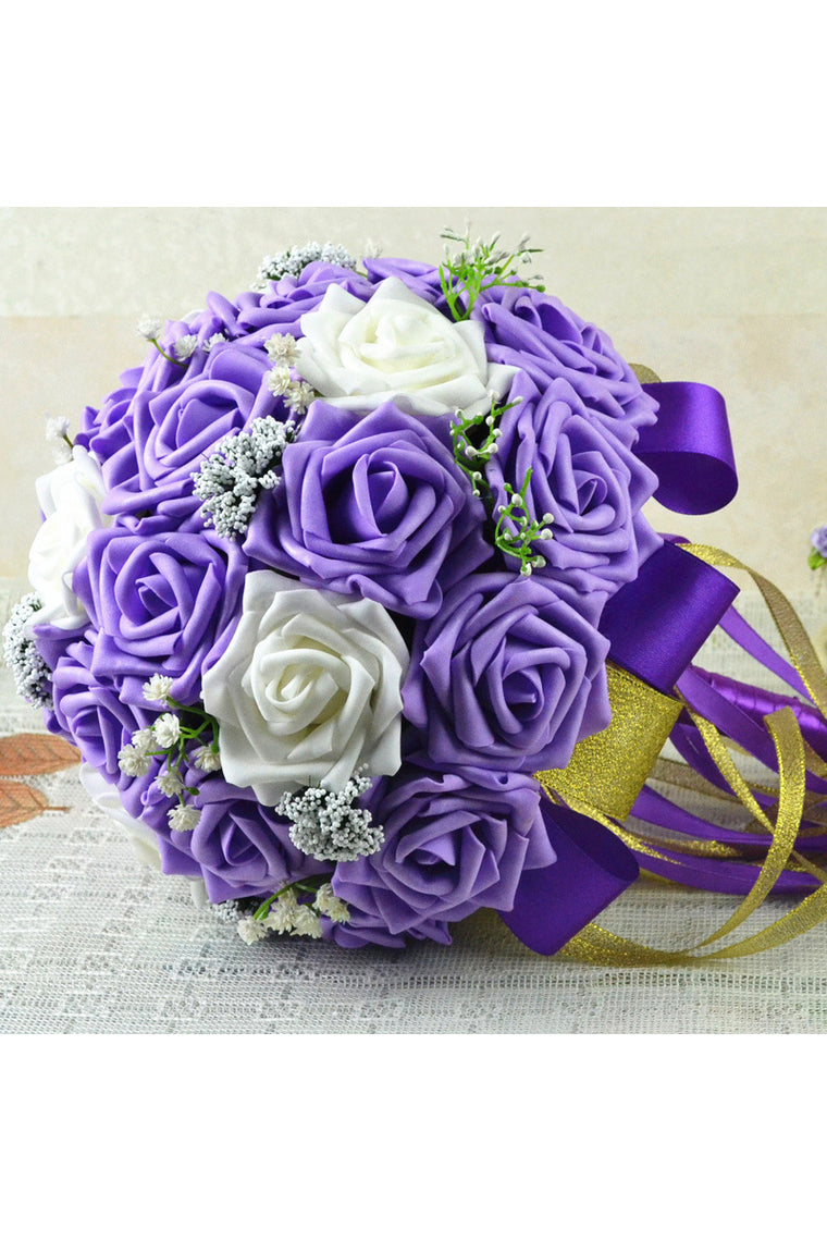 Gorgeous Round PE Bridal Bouquets