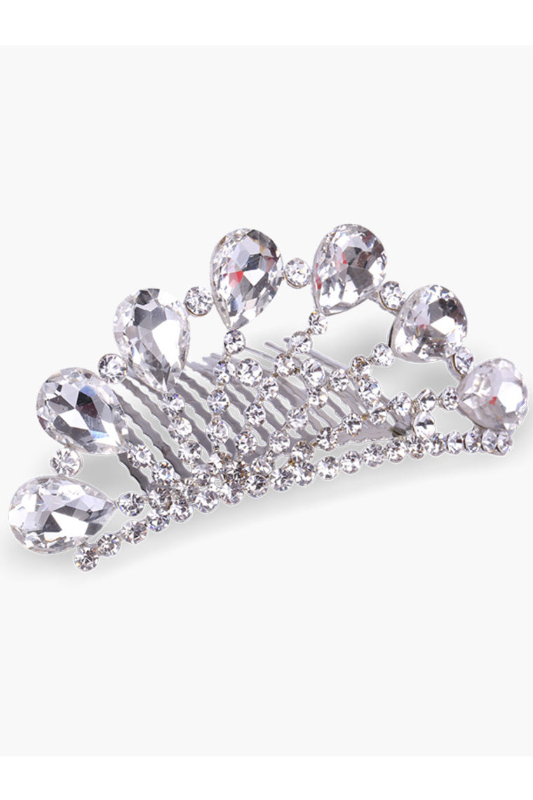 Gorgeous Cubic Zirconia Wedding Flower Girl Tiara